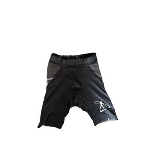Nike Pro Combat Boy’s Black Compression Shorts Medium